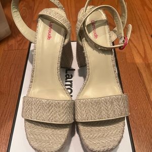 Brand new, never worn Larroude Dolly sandals